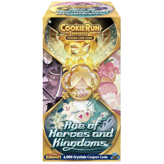 Cookie Run: Braverse BS3+BS4 Booster Box (Age of Heroes and Kingdoms)